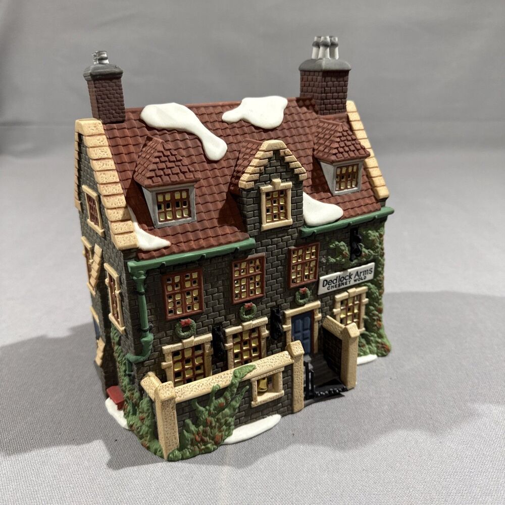 Charles Dickens Heritage “Dedlock Arms” 3rd Edition 1994 Dept. 56 Village READ